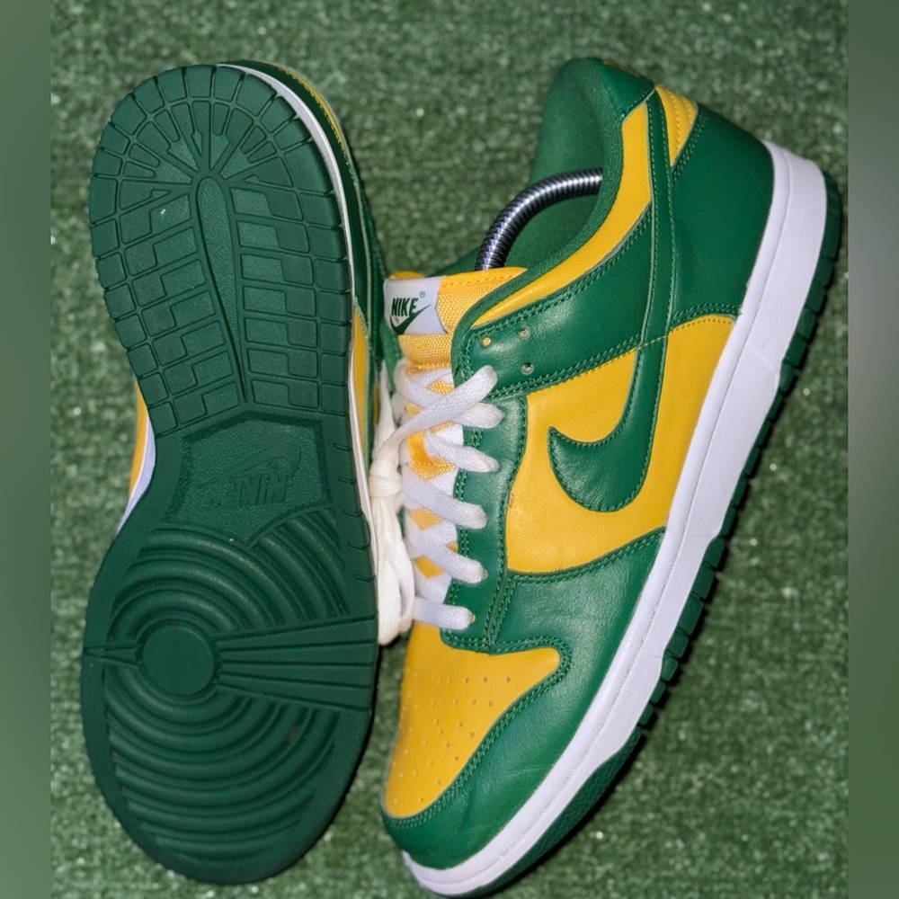 Nike Green and Yellow Sneakers